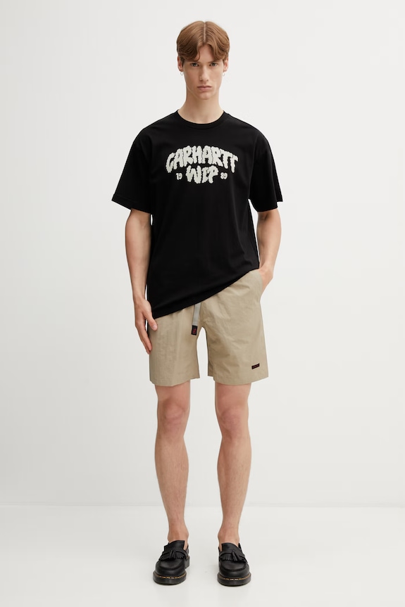 Carhartt WIP S/S Cloud Script T-Shirt t-shirt bawełniany męski czarny I036200.89XX