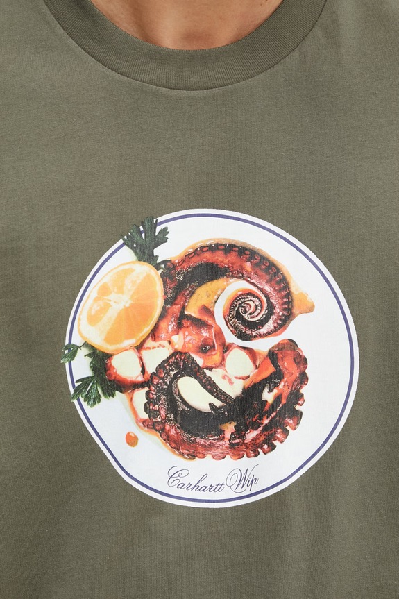 Carhartt WIP S/S Octopus T-Shirt T-shirt bawełniany męski zielony I036217.11XX