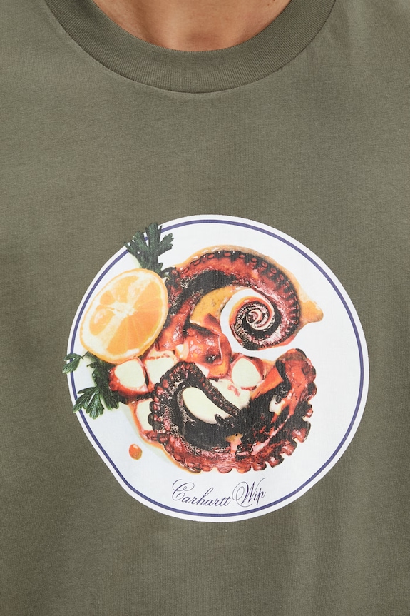 Carhartt WIP S/S Octopus T-Shirt T-shirt bawełniany męski zielony I036217.11XX
