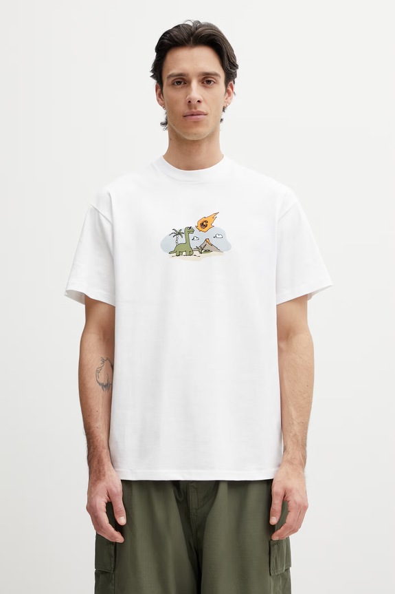 Carhartt WIP S/S Impact T-Shirt cotton Men's white I036265.02XX