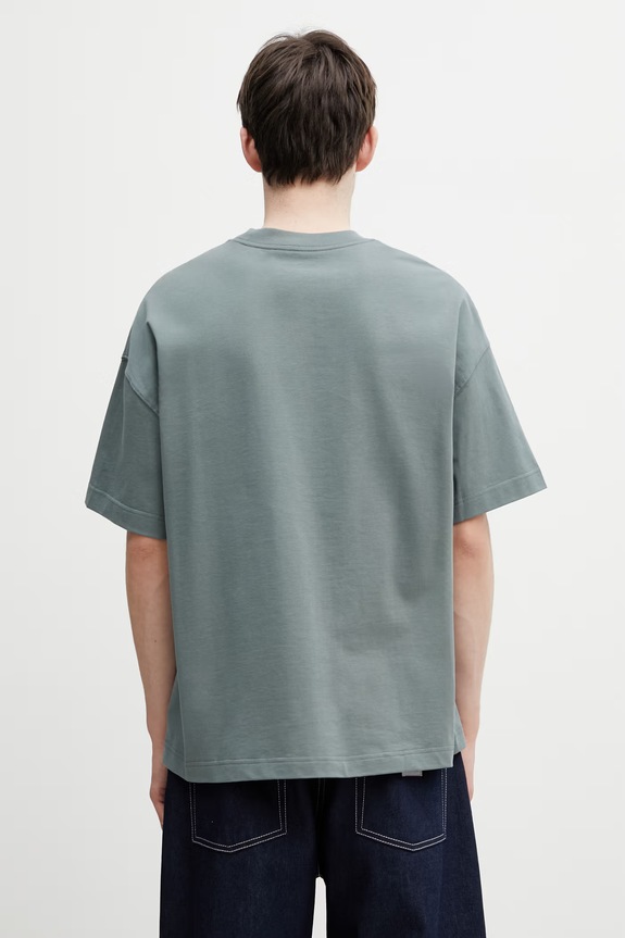 Clothing Carhartt WIP S/S Link Script T-Shirt cotton Men's I031373.3HLXX green