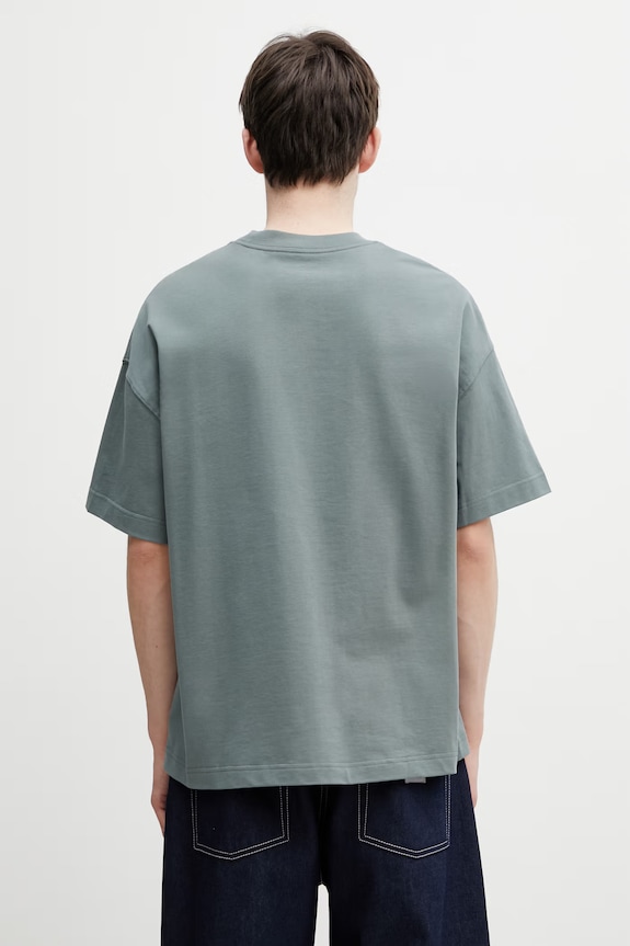 Clothing Carhartt WIP S/S Link Script T-Shirt cotton Men's I031373.3HLXX green