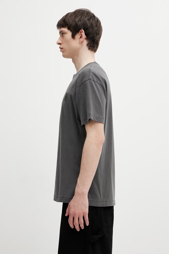Carhartt WIP S/S Nelson T-Shirt cotton Men's I029949.89GD gray SS26