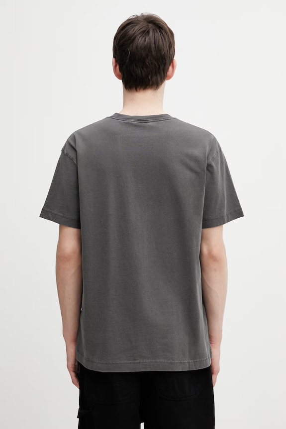 Clothing Carhartt WIP S/S Nelson T-Shirt cotton Men's I029949.89GD gray