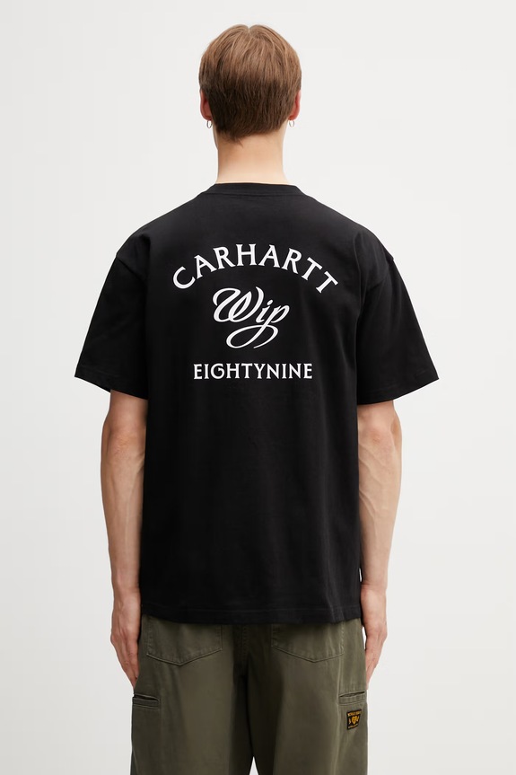 Carhartt WIP S/S Eightynine T-Shirt majica od pamuka za muškarce crna I036205.89XX