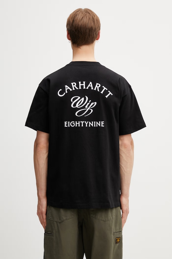 Carhartt WIP S/S Eightynine T-Shirt majica od pamuka za muškarce crna I036205.89XX
