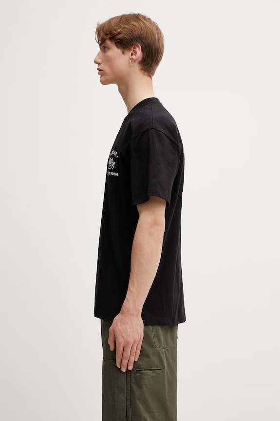 Carhartt WIP S/S Eightynine T-Shirt majica od pamuka za muškarce I036205.89XX crna SS26