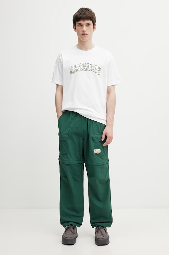 Carhartt WIP S/S Monogram T-Shirt t-shirt męski bawełniany I036212.02XX biały