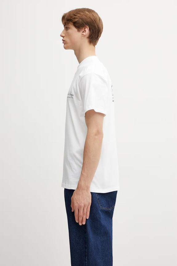 Carhartt WIP S/S Cloud Heart T-Shirt t-shirt cotton Men's I036244.02XX white SS26