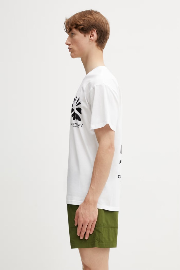 Carhartt WIP S/S Compy T-Shirt t-shirt cotton Men's I036218.02XX white SS26