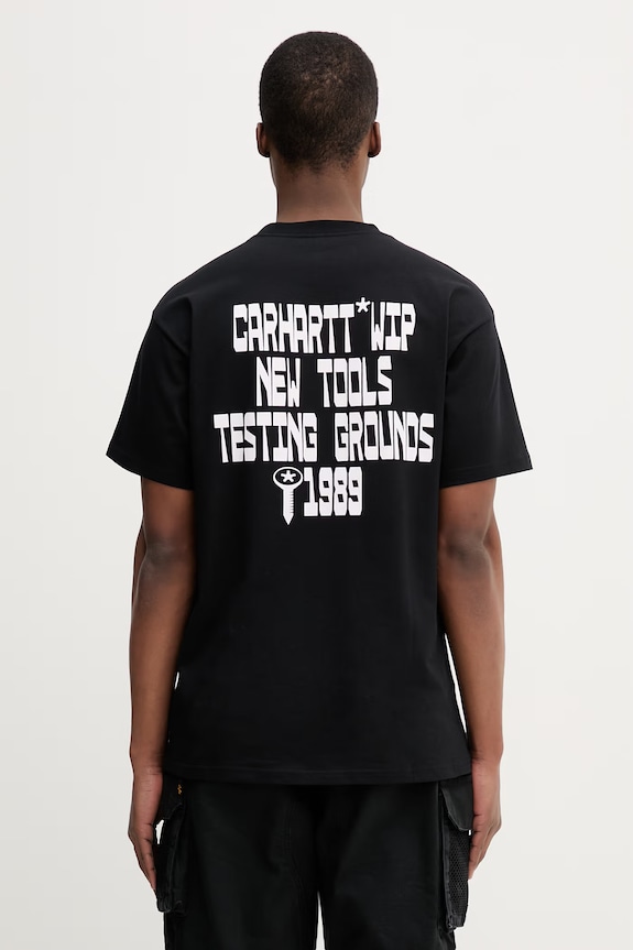 Carhartt WIP S/S Blocks T-Shirt футболка бавовняна чоловіча чорний I036231.89XX