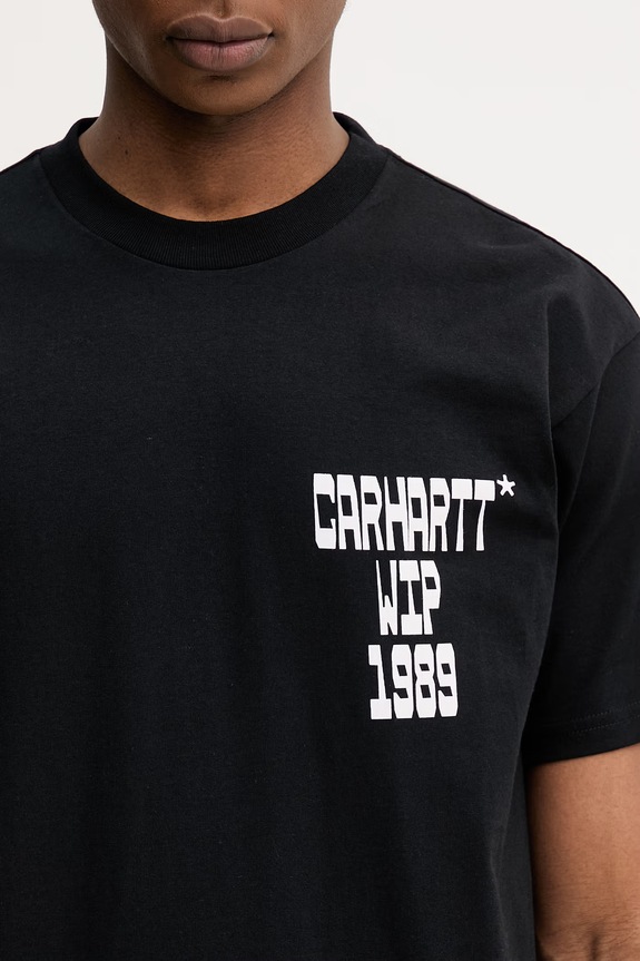 Carhartt WIP S/S Blocks T-Shirt футболка бавовняна чоловіча чорний I036231.89XX