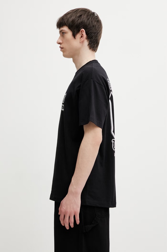 Carhartt WIP S/S World Tour T-Shirt t-shirt męski bawełniany I036236.89XX czarny SS26