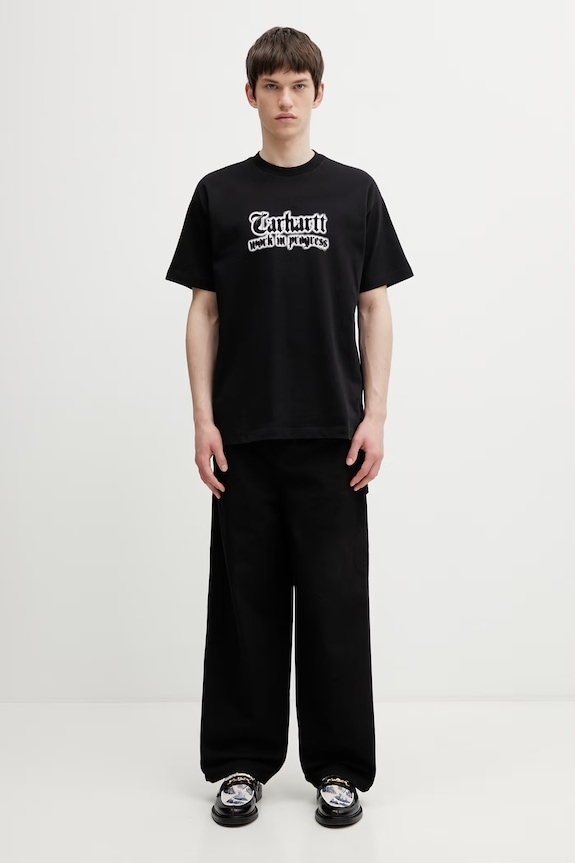 Carhartt WIP S/S World Tour T-Shirt t-shirt męski bawełniany I036236.89XX czarny