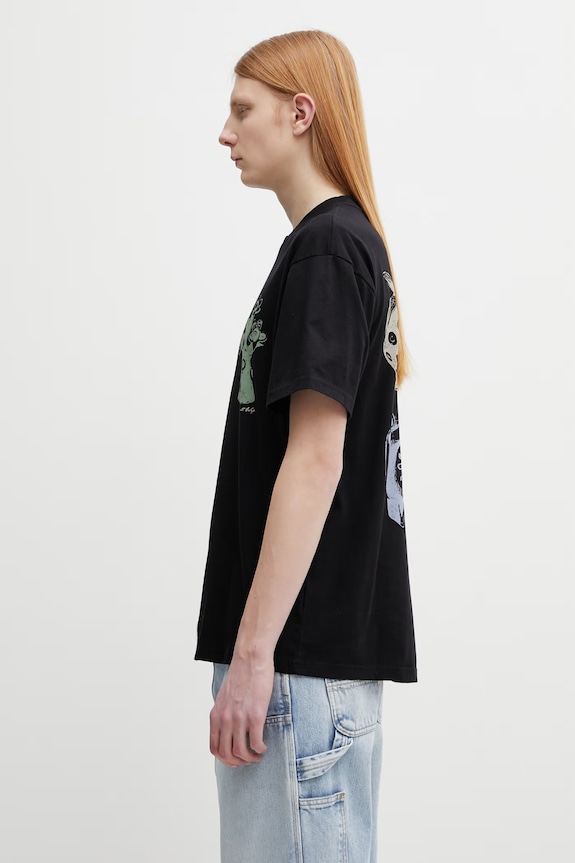 Carhartt WIP S/S Forma T-Shirt t-shirt męski bawełniany I036254.8960 czarny SS26