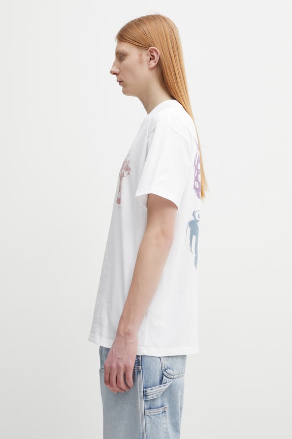 Carhartt WIP S/S Forma T-Shirt футболка из хлопка для мужчин I036254.260 белый SS26