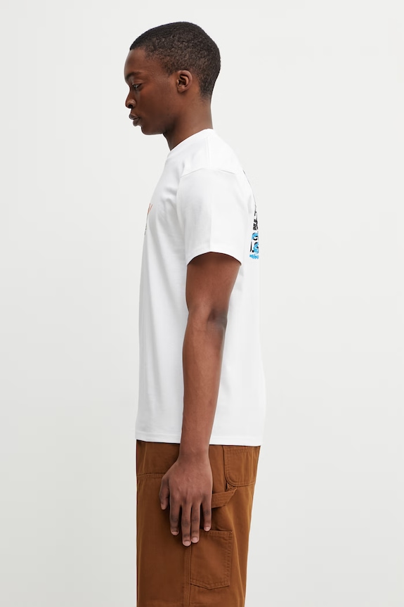 Carhartt WIP S/S Primary T-Shirt tričko bavlnené dámske I036238.02XX biela SS26
