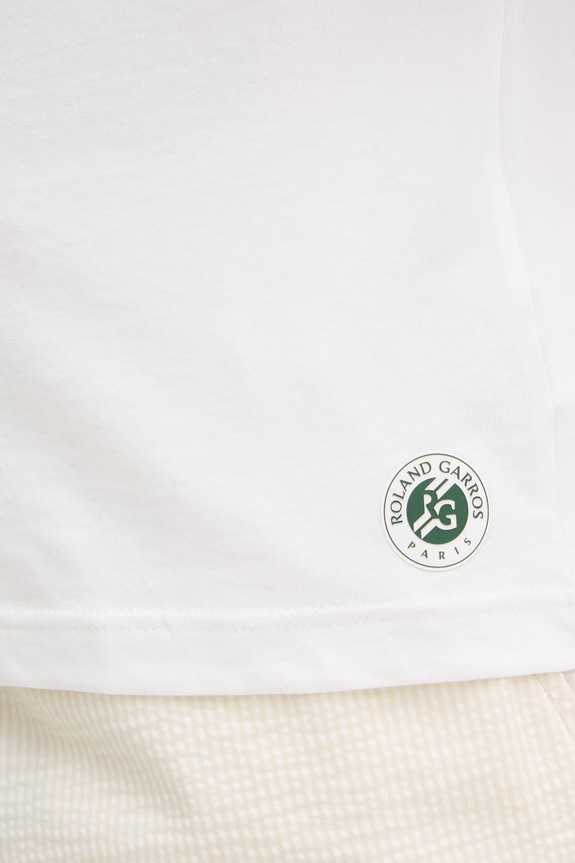 Lacoste T-shirt ανδρικό με βαμβάκι TH0338 μπεζ