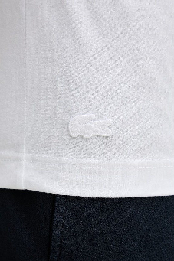Lacoste тениска мъжка от памук TH1435 бял