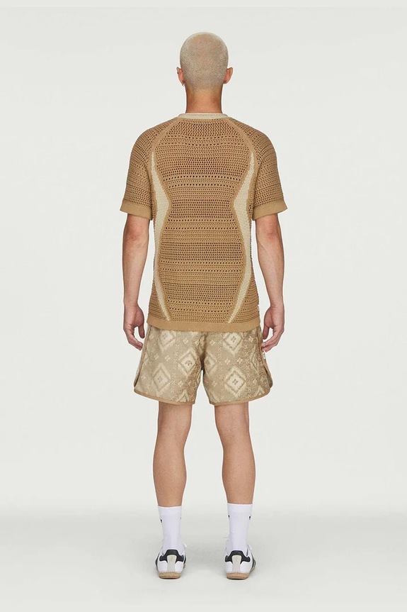 Îmbrăcăminte adidas Originals CLOT x adidas by Edison Chen tricou cu bumbac pentru bărbați KE7069 bej