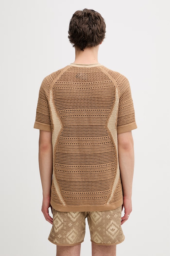 Clothing adidas Originals CLOT x adidas by Edison Chen t-shirt with cotton Men's KE7069 beige