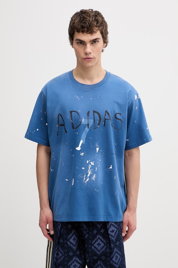 adidas Originals x Song For The Mute тениска мъжка от памук син KS1341
