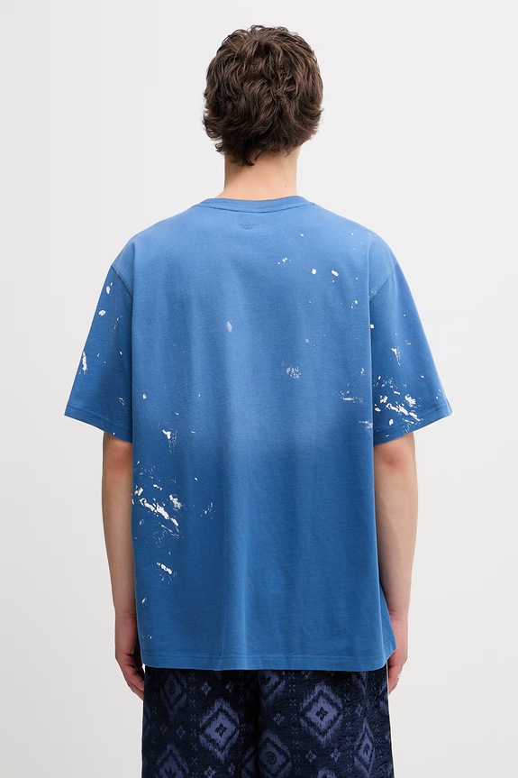 Дрехи adidas Originals x Song For The Mute тениска мъжка от памук KS1341 син
