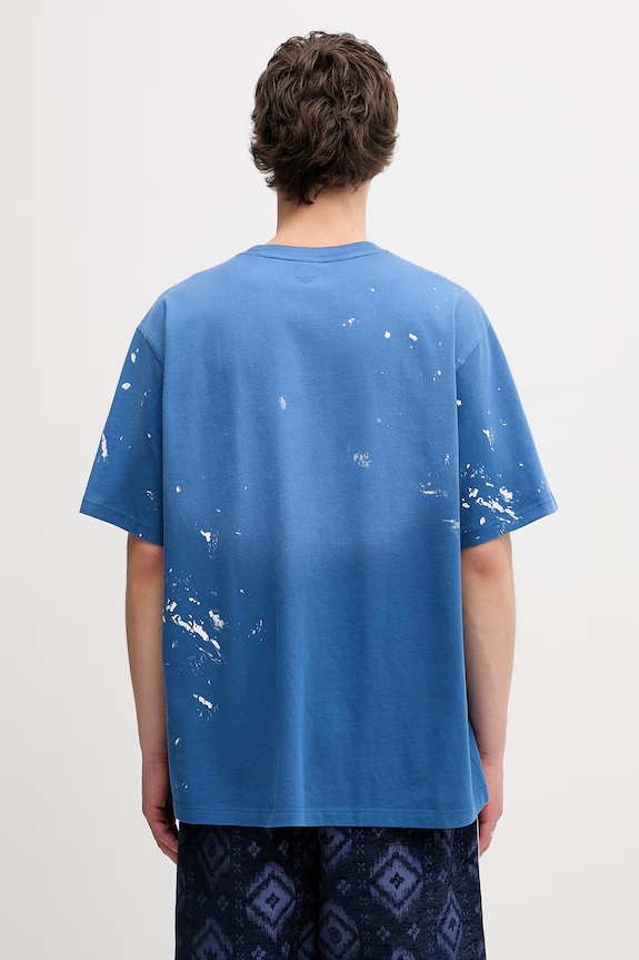 Дрехи adidas Originals x Song For The Mute тениска мъжка от памук KS1341 син