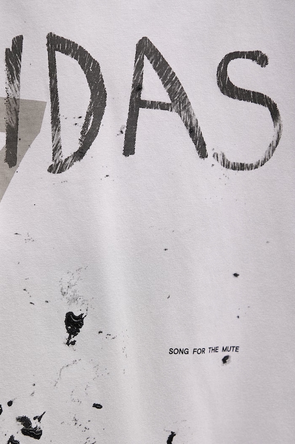 adidas Originals x Song For The Mute Men's cotton T-shirt gray KS1342