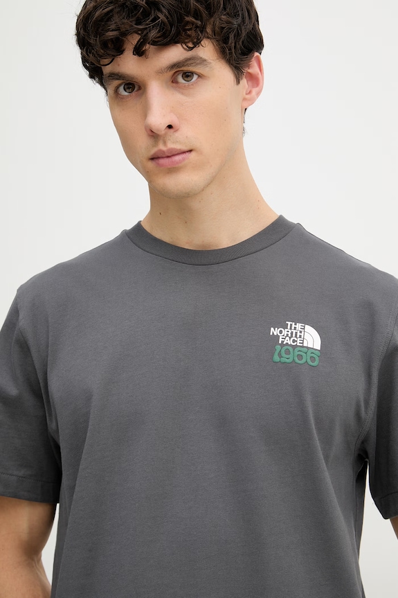 The North Face tricou pentru bărbați, din bumbac 1966 MOTION gri NF0A8GAHRHI1