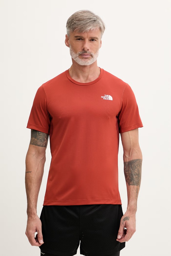 The North Face tréningové tričko pánske LIGHTBRIGHT červená NF0A825OG6I1