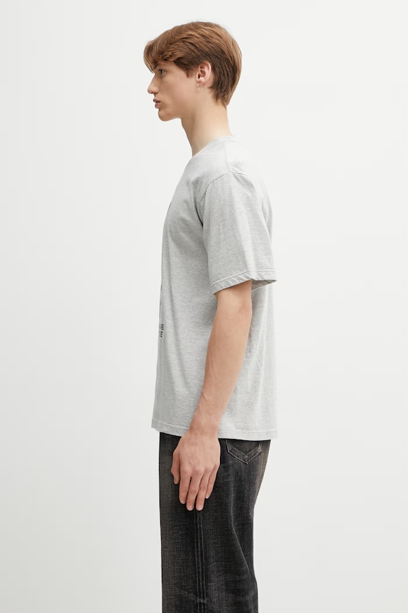 Neighborhood T-shirt męski bawełniany 261PCNH.ST08 szary SS26