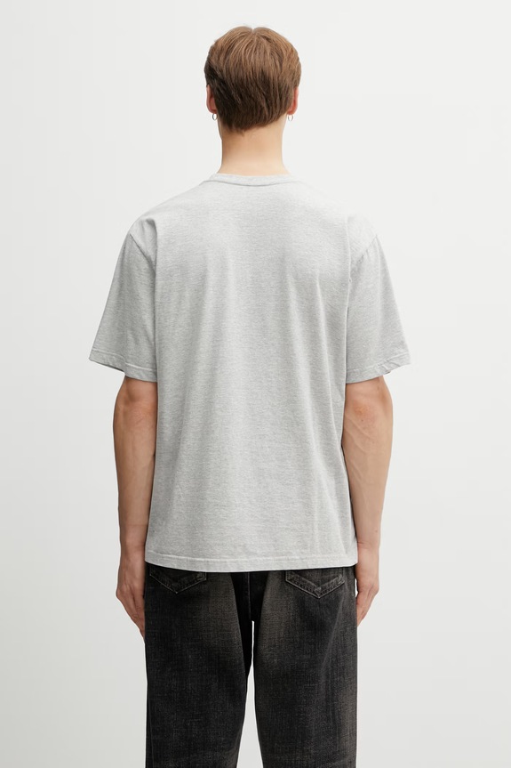 Odzież Neighborhood T-shirt męski bawełniany 261PCNH.ST08 szary