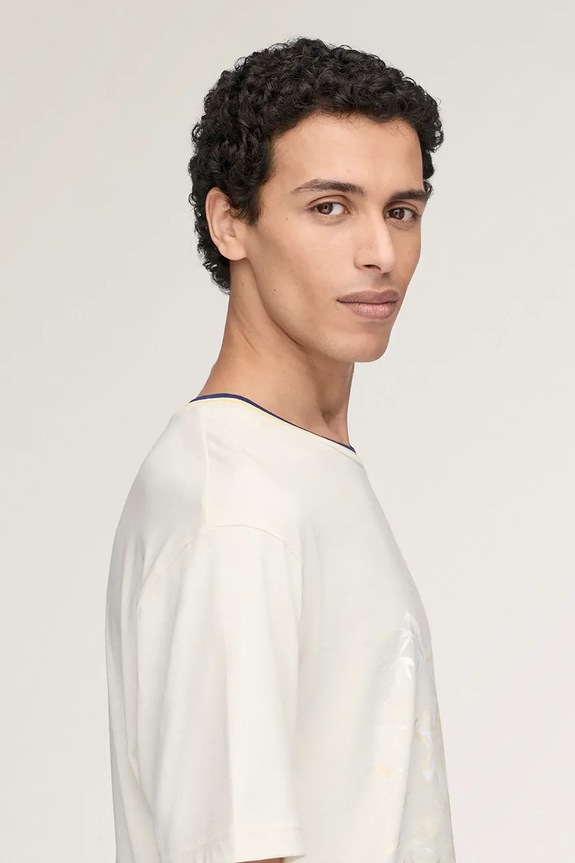 adidas Originals x Y-3 x Wales Bonner T-shirt męski KS3977 beżowy