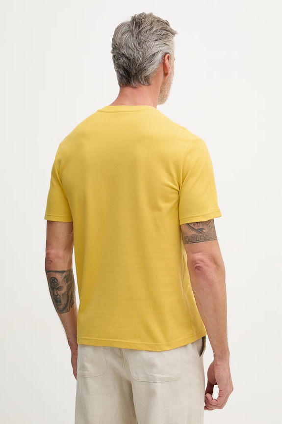 Abbigliamento United Colors of Benetton T-shirt da uomo in cotone 3YESU1AF7 giallo