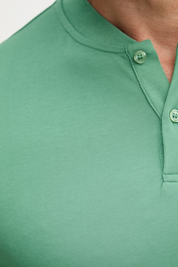 United Colors of Benetton polo tričko pánske s bavlnou 3QEXU10CC zelená