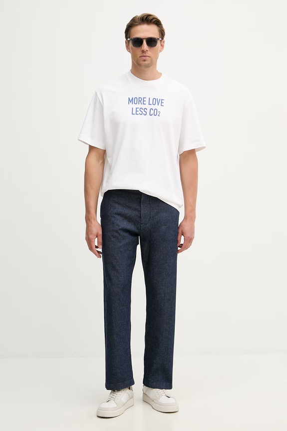 United Colors of Benetton majica za žene od pamuka 3MI5U10C5 bijela SS26
