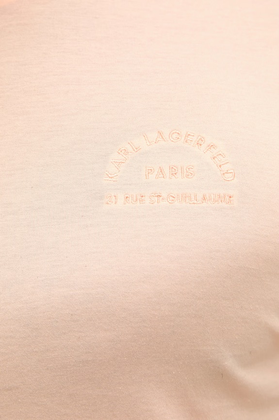 Karl Lagerfeld футболка мужская хлопковая 562200.755401 оранжевый