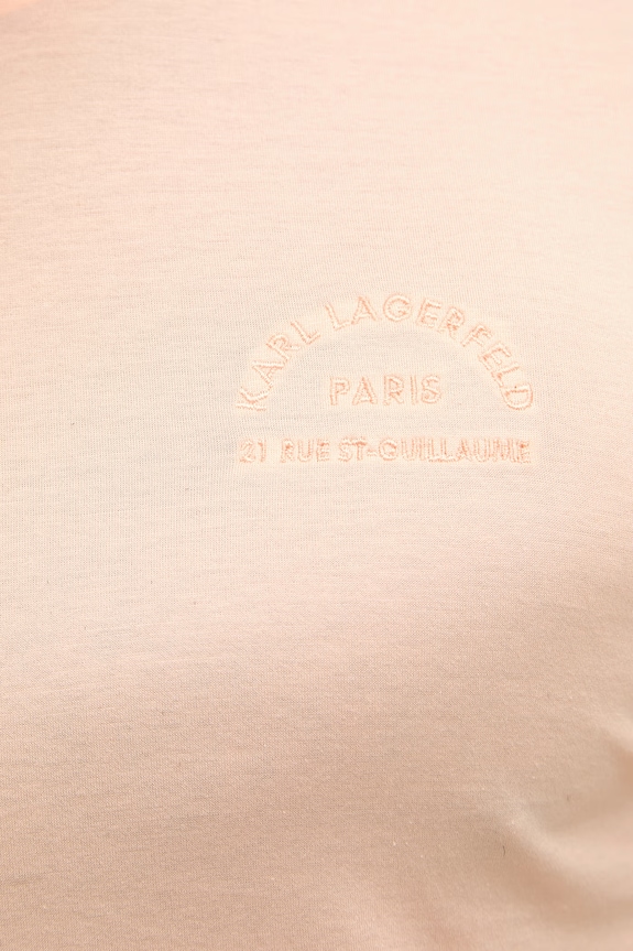 Karl Lagerfeld футболка мужская хлопковая 562200.755401 оранжевый