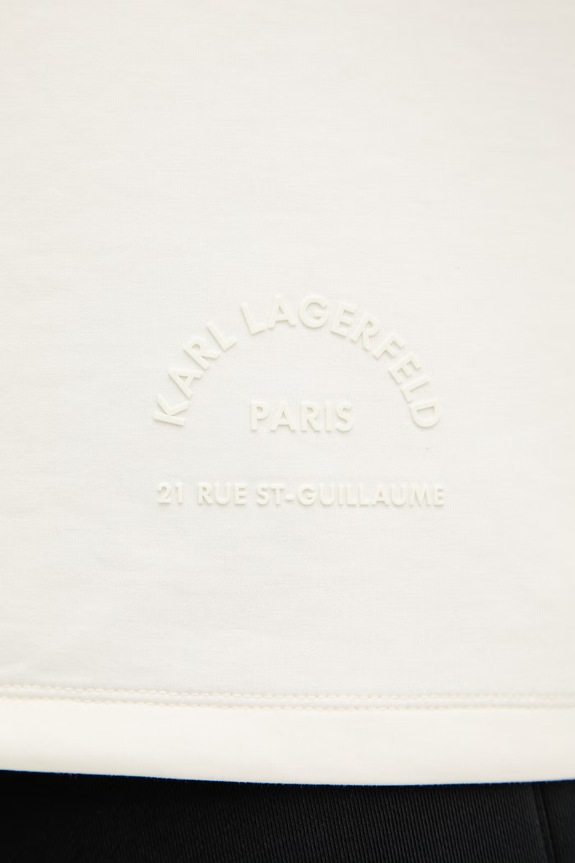Karl Lagerfeld tričko pánske s viskózou 562901.705400 béžová