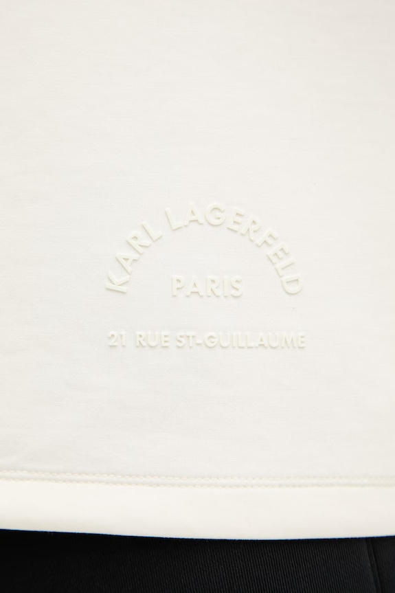 Karl Lagerfeld tričko pánske s viskózou 562901.705400 béžová