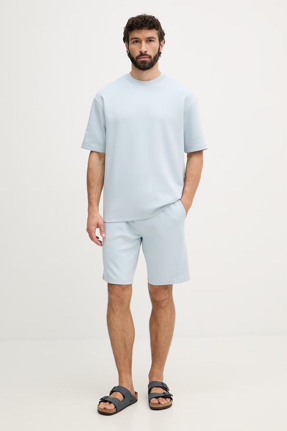 Karl Lagerfeld tričko pánske s viskózou 562901.705400 modrá SS26