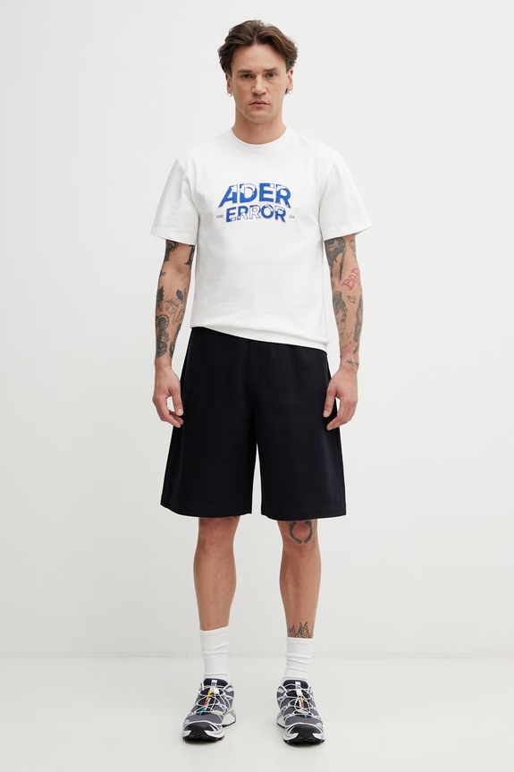 Ader Error t-shirt with cotton Men's BN25FYTS0101OW white
