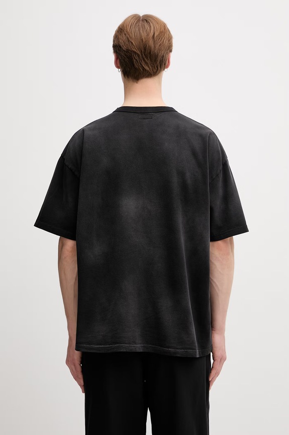 Odzież BEAMS T-shirt bawełniany męski 1104.1435.146 czarny