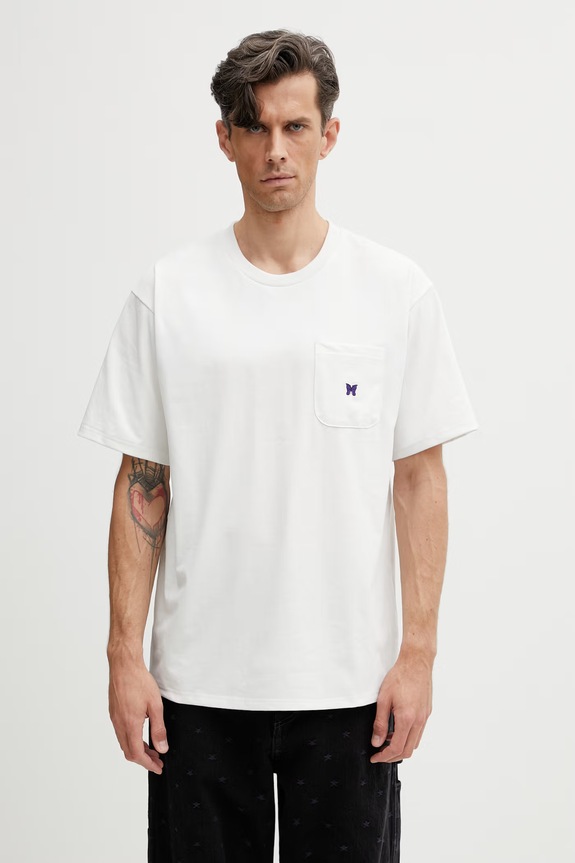 Needles t-shirt Men's white SX450