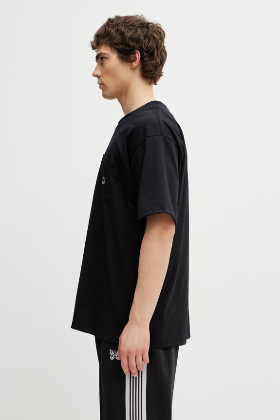 Needles t-shirt men's SX450 black SS26
