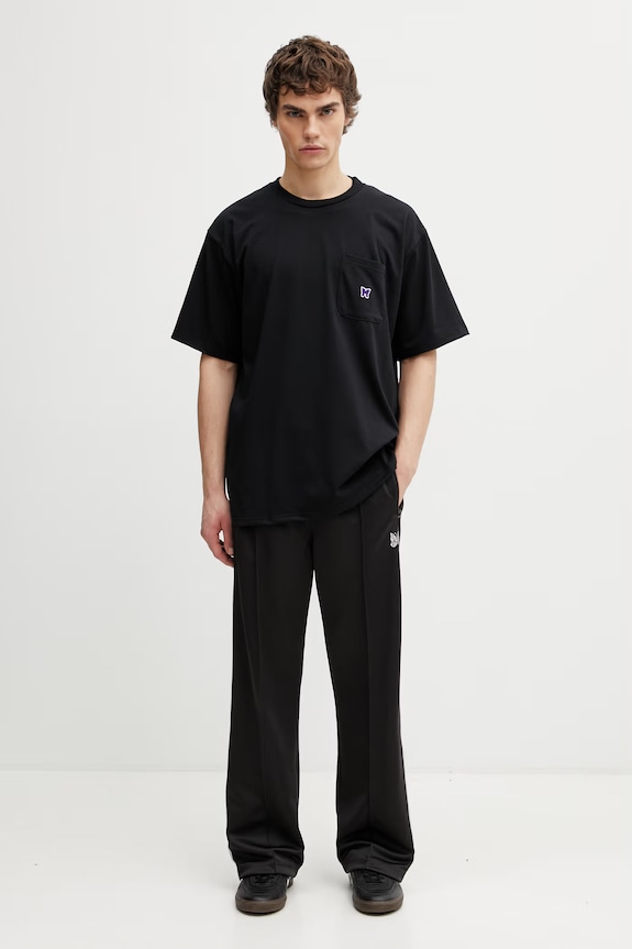 Needles t-shirt men's SX450 black