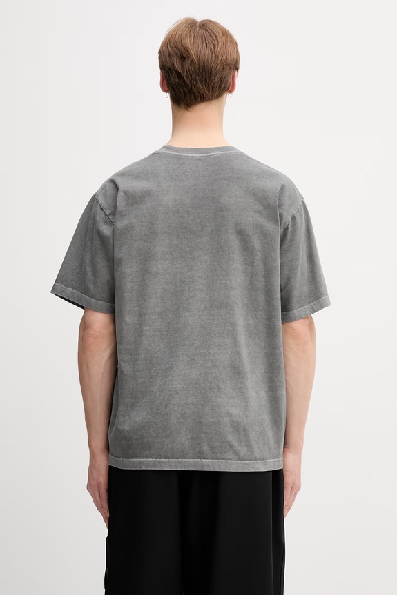 Odzież Neighborhood T-shirt bawełniany męski 261PCNH.ST11 szary