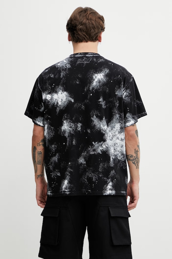 Oblečení MM6 Maison Margiela tričko bavlněné pánské SH2GC0039.M20048 černá
