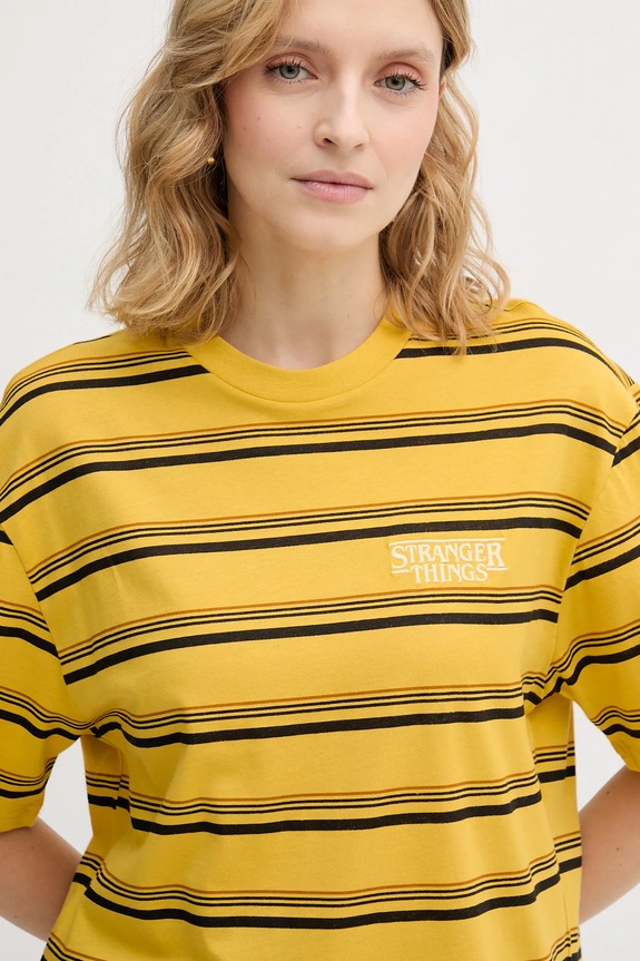 Хлопковая футболка United Colors of Benetton x Stranger Things 3LQMU10BC